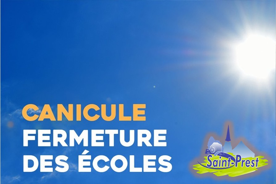FERMETURE DES ÉCOLES L'APRÈS-MIDI DU 19 AU 23/06