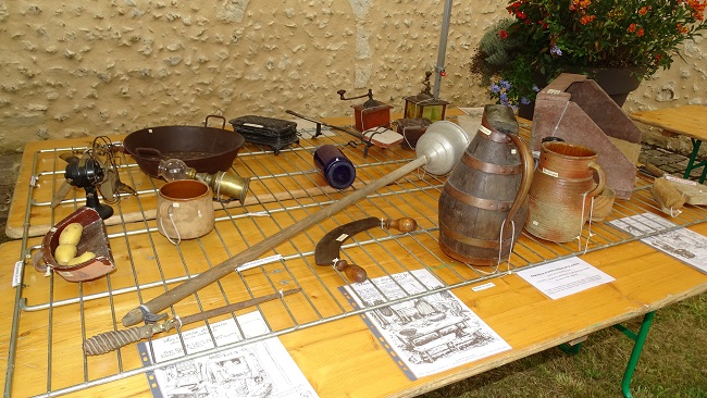 JEP 16 ET 17/09/2023 : EXPOSITION D'OUTILS ANCIENS POUR LA MAISON