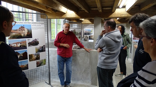 JEP 16 ET 17/09/2023 : CIRCUIT DECOUVERTE COEUR DE VILLAGE - VISITE DU MOULIN DE PLATEAU AVEC SON PROPRIETAIRE, JEAN-FRANCOIS PLAZE