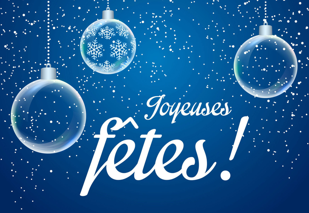 JOYEUSES FÊTES DE FIN D'ANNÉE