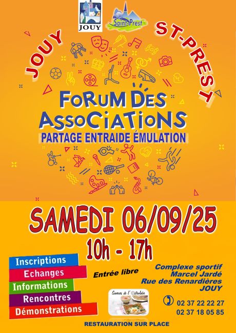 FORUM DES ASSOCIATIONS JOUY / ST PREST