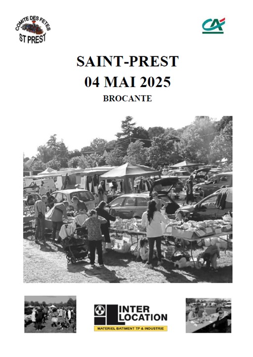 BRIC A BRAC DU COMITÉ DES FÊTES DE ST-PREST