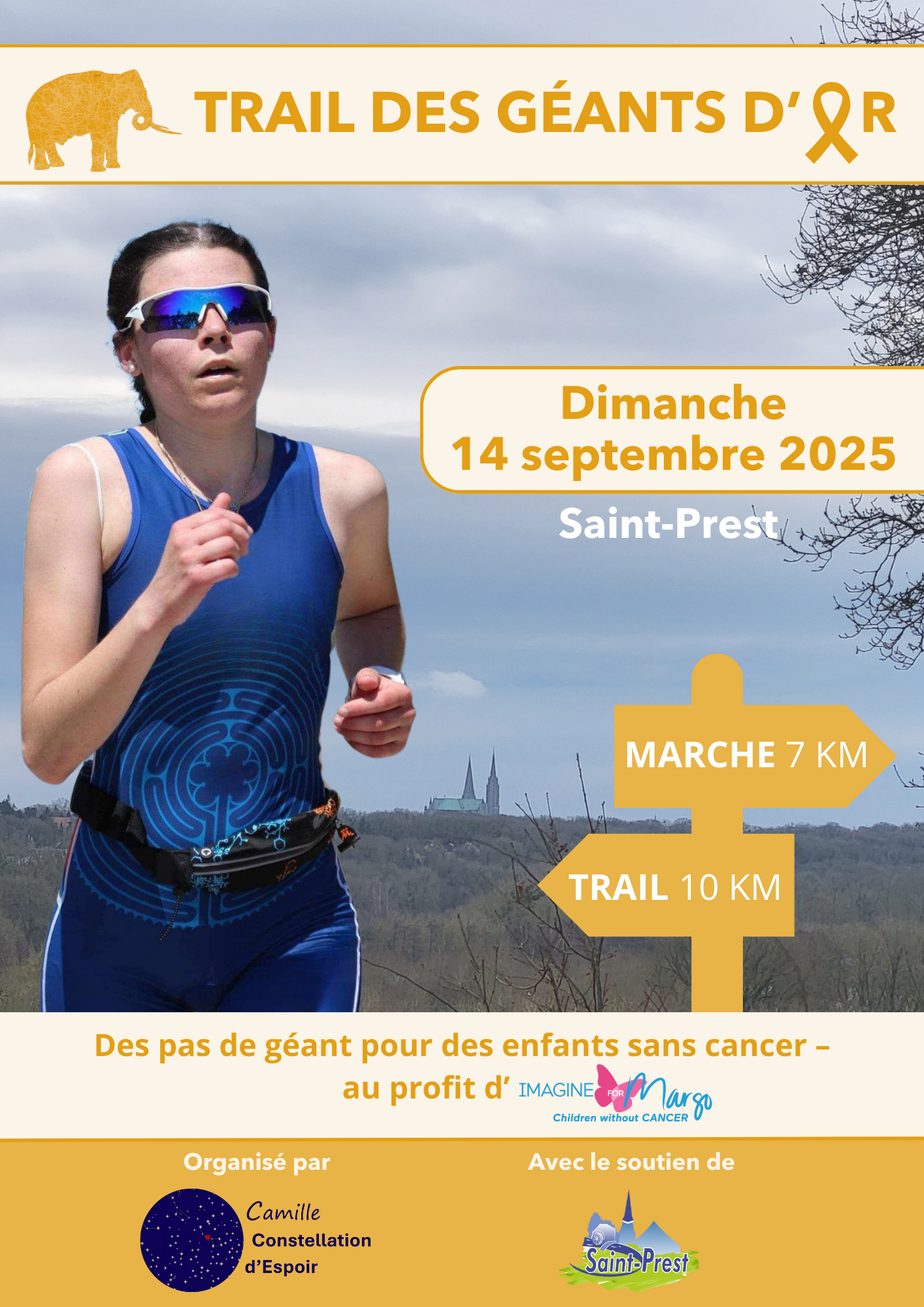 TRAIL DES GEANTS D'OR A SAINT-PREST - 14/09 - APPEL AUX BÉNÉVOLES