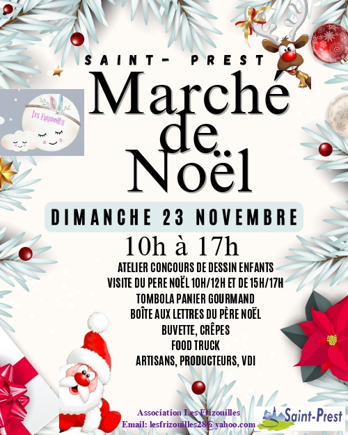 MARCHÉ DE NOËL À SAINT-PREST