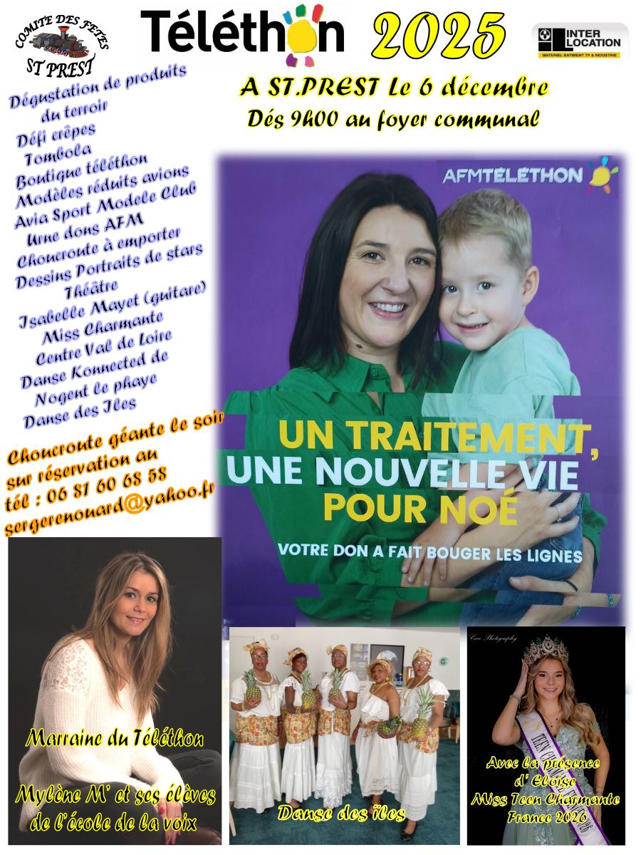 TÉLÉTHON Á SAINT-PREST
