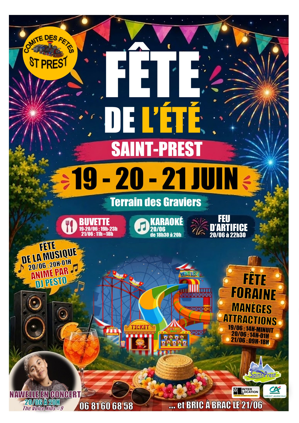 GRANDE FÊTE DE L'ÉTÉ À SAINT-PREST