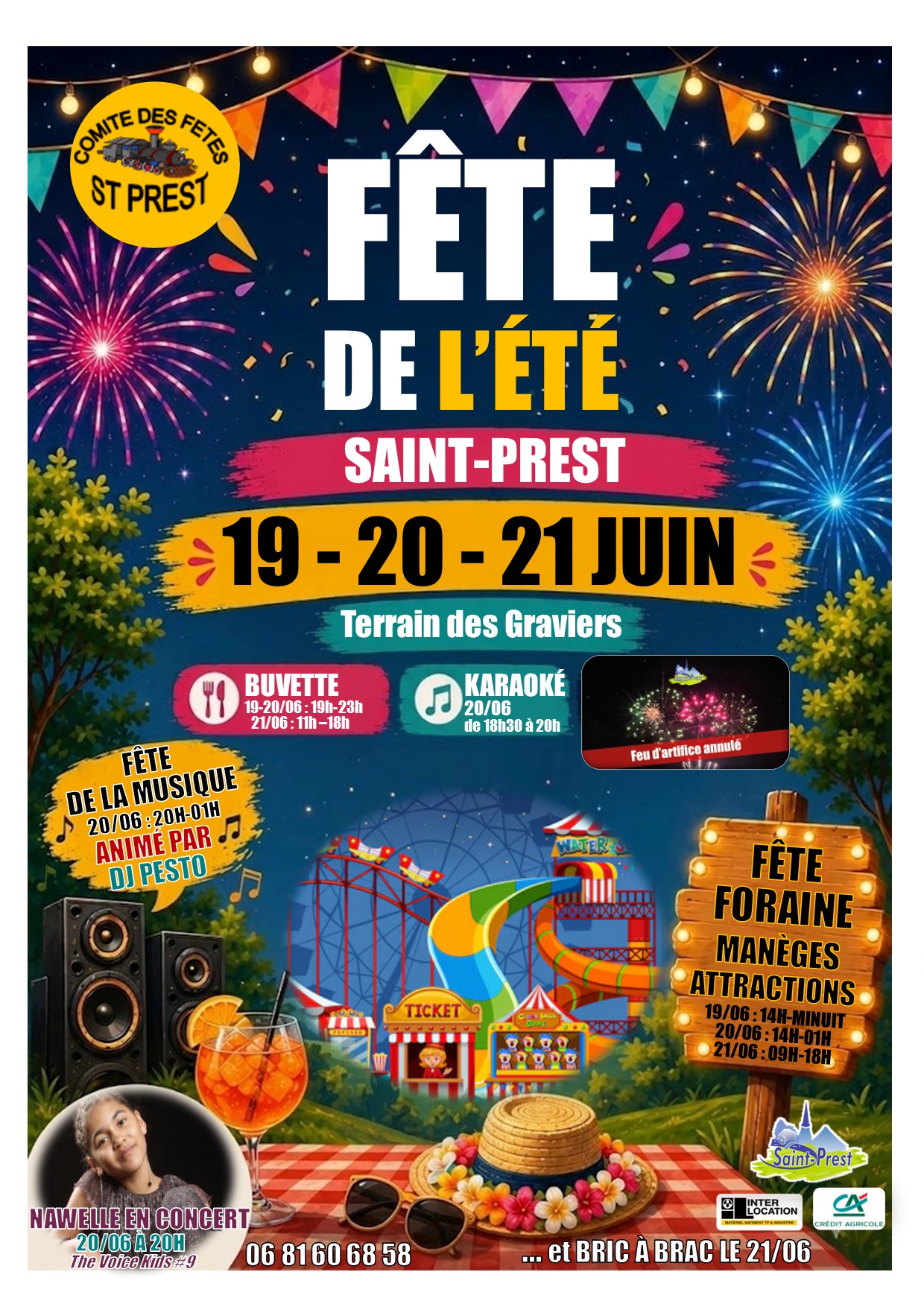 GRANDE FÊTE DE L'ÉTÉ À SAINT-PREST