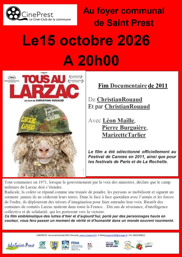 PROJECTION CINÉPREST : TOUS AU LARZAC