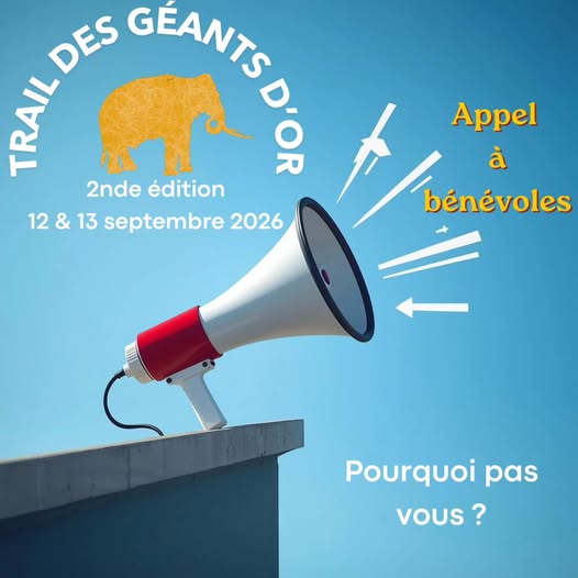 TRAIL DES GÉANTS D'OR -SEPTEMBRE EN OR - Engagement Bénévole - Trail des Géants d'Or Ed. 2