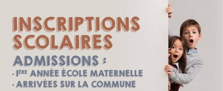 INSCRIPTIONS SCOLAIRES ANNÉE 2025-2026 - ENFANTS NÉS EN 2022 ET/OU NOUVELLEMENT ARRIVÉS SUR ST-PREST
