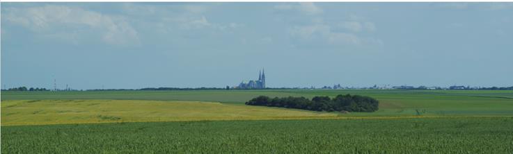 Adoption et publication de la 3ème directive de protection paysagère de France pour la protection des vues et paysages sur un rayon de 30 km autour de la cathédrale de Chartres