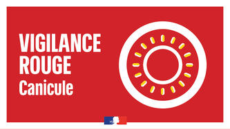 LE DÉPARTEMENT D'EURE-ET-LOIR EN VIGILANCE ROUGE CANICULE