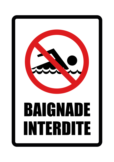 BAIGNADE DANS L'EURE INTERDITE SUR TOUTE LA COMMUNE DE ST-PREST