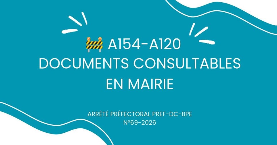 Mise en concession A154-A120 : autorisation d'occupation temporaire, plans
